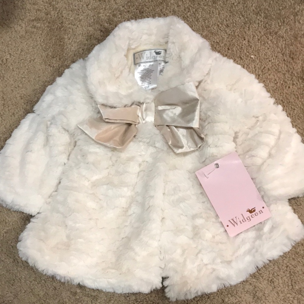 Faux fur coat